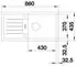 Blanco Favum XL 6 S ohne Exzenterbedienung anthrazit (524233)