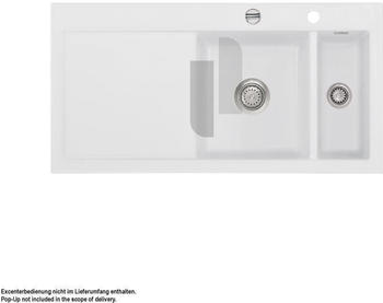 SystemCeram Mera 100 Becken rechts satin Handbet&auml;tigung (507601-20)