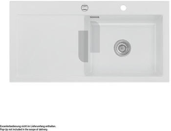 SystemCeram Mera 100 SL Becken rechts satin Handbetätigung (506401-20)
