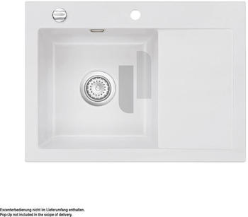 SystemCeram Mera 70 Becken links satin Handbet&auml;tigung (505901-20)