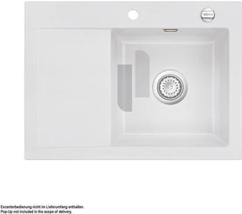 SystemCeram Mera 70 Becken rechts satin Handbetätigung (505801-20)