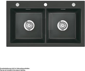 SystemCeram Mera Twin F schiefer Handbet&auml;tigung (556201-85)