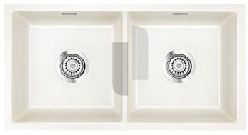 SystemCeram Mera Twin F/o magnolie Handbet&auml;tigung (516201-10)