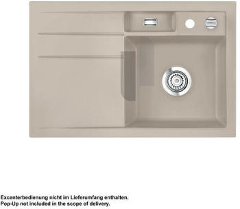 SystemCeram Bela 78 F Becken rechts fango Handbet&auml;tigung (551801-23)