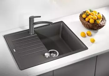 Blanco ZIA 45 S Compact cafe (524720) – Praktische Abtropffläche und reversibles Becken