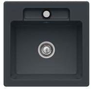 Villeroy & Boch Siluet 50 S flat Ebony Handbetätigung (33451FS5)