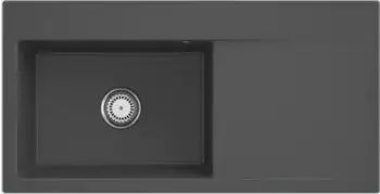 Villeroy & Boch Subway Style 60 Becken links graphite Handbetätigung (336201i4)