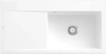 Villeroy & Boch Subway Style 60 Becken rechts weiß alpin Handbetätigung (336101R1)