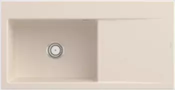 Villeroy & Boch Subway Style 60 Becken links ivory Handbetätigung (336201FU)