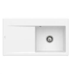 Villeroy & Boch Subway Style 50 Flat Becken rechts stone white Handbet&auml;tigung (33511FRW)