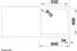 Blanco Subline-500-IF/A SteelFrame schwarz (525999)