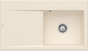 Villeroy & Boch Subway Style 50 Flat Becken rechts ivory Exzenterbet&auml;tigung (33512FFU)