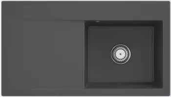 Villeroy & Boch Subway Style 50 Becken rechts graphite Handbet&auml;tigung (335101i4)