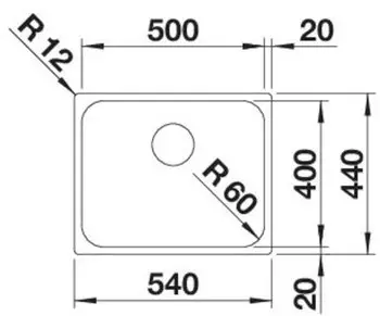 Blanco Supra 500-IF Edelstahl Bürstfinish (526351) – Praktische Montageoptionen für jede Küche