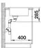 Blanco Supra 500-IF Edelstahl Bürstfinish (526351)