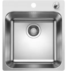 Blanco Supra 400-IF/A Edelstahl B&uuml;rstfinish (526353)