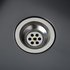 vidaXL Handmade Kitchen Sink Stainless Steel 44 x 44 x 20 cm Black