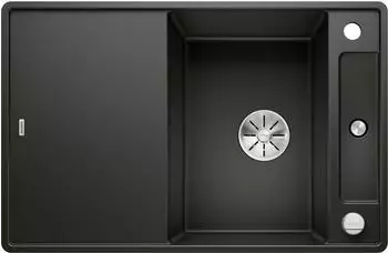 Blanco Axia III 45 S-F schwarz Exzenterbetätigung (525842)