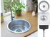 vidaXL Kitchen Sink with Strainer and Trap Stainless Steel (145070)