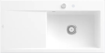Villeroy & Boch Subway Style 60 Becken rechts stone white Exzenterbetätigung (336102RW)