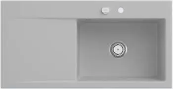 Villeroy & Boch Subway Style 60 Becken rechts steam Exzenterbetätigung (336102SM)