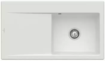 Villeroy & Boch Subway Style 50 Becken rechts steam Exzenterbetätigung (335102SM)
