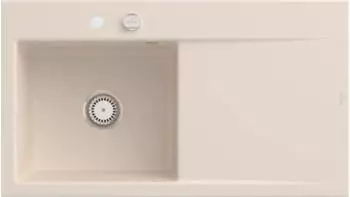 Villeroy & Boch Subway Style 50 Becken links ivory Exzenterbetätigung (335202FU)