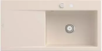 Villeroy & Boch Subway Style 60 Becken rechts ivory Exzenterbet&auml;tigung (336102FU)