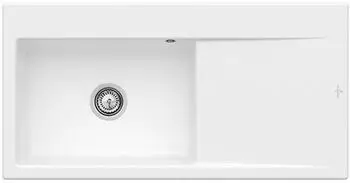 Villeroy & Boch Subway Style 60 Becken links stone white Exzenterbet&auml;tigung (336202RW)