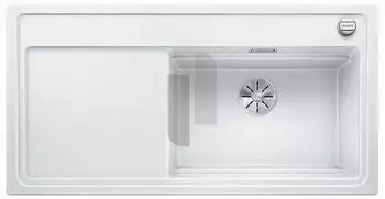 Blanco Zenar XL 6 S-F DampfgarPlus Becken rechts Exzenterbet&auml;tigung wei&szlig; (524085)