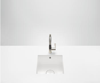 Dornbracht Küchenbecken aus glasiertem Stahl 45x45cm weiß glänzend (3840000273)
