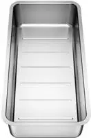 Accessoires - Funktionsschale F&uuml;r Sp&uuml;le Andano, Edelstahl 227692 - Blanco