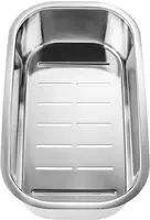 Accessoires - Multifunktionsschale, Edelstahl 224787 - Blanco