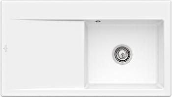 Villeroy & Boch Subway Style 50 Flat Becken rechts wei&szlig; alpin Exzenterbet&auml;tigung (33512FR1)