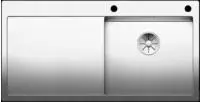 Blanco Claron 5 s-if Sp&uuml;le 521625 100x51cm, Edelstahl, rechts, PushControl