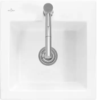Villeroy & Boch Subway 50 S flat Weiß Alpin Handbetätigung (33151FR1)