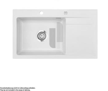 SystemCeram Stema 86 SL/ F Becken links satin Handbet&auml;tigung (551101-20)