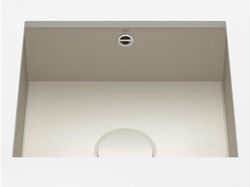 Dornbracht Küchenbecken aus glasiertem Stahl 50x45cm sand matt (38450002-72)