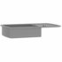 vidaXL Granite Kitchen Sink Single Basin 78 x 50 x 31 cm grey (142945)