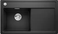 Blanco 526040, Blanco Zenar 45 S-F Silgranit PuraDur schwarz Becken links