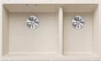 Blanco Subline 430/270-U Handbetätigung softweiß (527167)