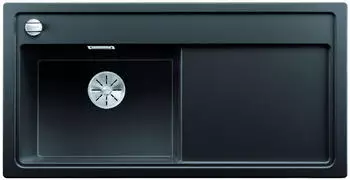 Blanco Zenar XL 6 S-F Becken Links schwarz Exzenterbet&auml;tigung (526065)