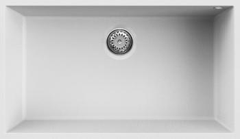 Elleci Quadra 130 undermount K96 white