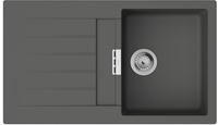 hansgrohe S520-F345 Einbausp&uuml;le 345 mit Abtropffl&auml;che, reversibel,...