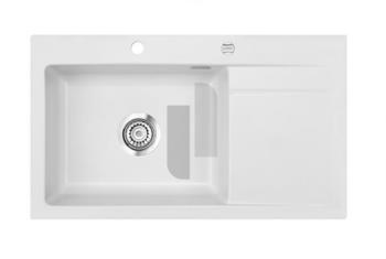 SystemCeram Stema 86 SL/ F Becken links satin Exzenterbet&auml;tigung (551102-20)