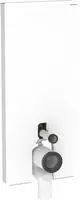 Geberit Monolith Plus Sanit&auml;rmodul f&uuml;r Stand-WC, 114 cm, Frontverkleidung aus Glas,