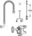 GROHE Sensia Arena Installationsset für automatische Spülung und Vorspülung (46944001)