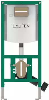 Laufen INEO Vorwandelement mit Sp&uuml;lkasten f&uuml;r Wand-WC, H 1,12m (H9201140000001)