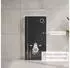 Bernstein Sanitärmodul 805 Wand-WC Aufputz-Spülkasten Schwarz Glas (805)