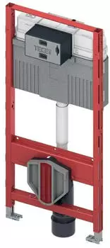Tece TECEprofil WC-Modul mit Uni-Spülkasten und Hygienespülung, 1120mm (9300103)